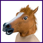 Creepy Horse Mask